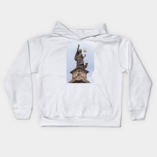 Fountain; Hansa fountain; Hansaplatz; St. George; Hamburg; Germany; Europe Kids Hoodie